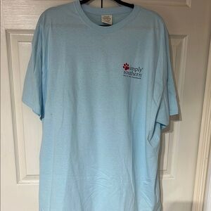 Simply Southern Blue Short Sleeve Tee